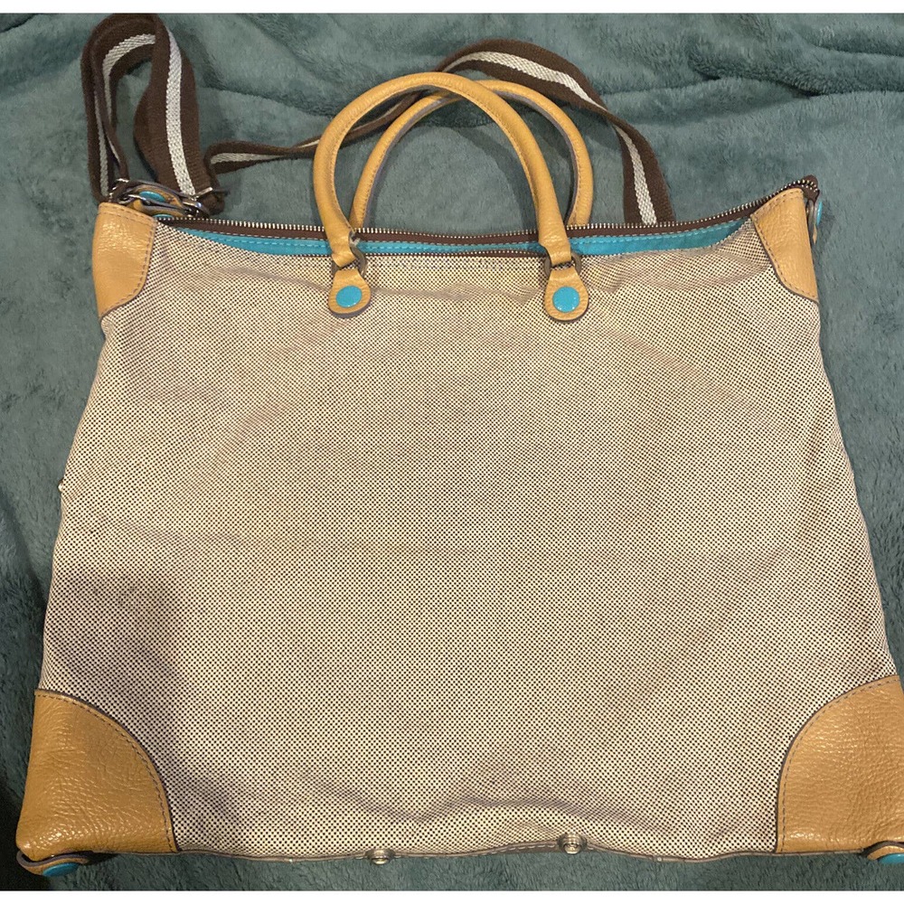 Womens GABS FIRENZE Brown Crossbody Shoulder Leather Bag